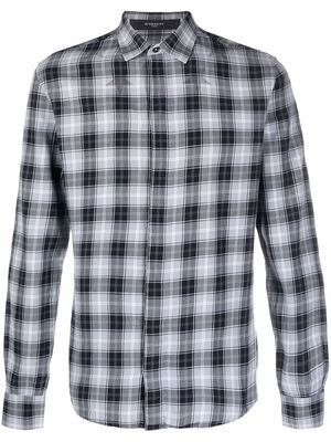 Givenchy Pre-Owned 2000s check-print shirt - Black