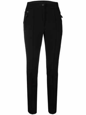 Moncler Grenoble zip-pockets slim-cut trousers - Black