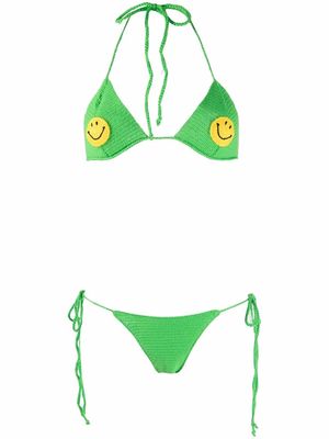 Philosophy Di Lorenzo Serafini x Smiley Company crochet bikini - Green