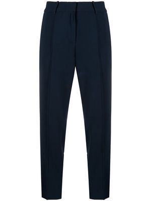 Michael Michael Kors high-waisted cropped trousers - Blue