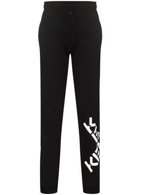 Kenzo cross logo track pants - Black