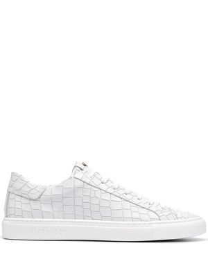Hide&Jack Essence Tuscany embossed-effect sneakers - White