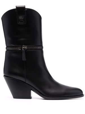 Casadei two-way ankle boots - Black
