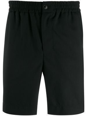 AMI Paris elasticated waist bermuda shorts - Black