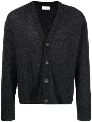 John Elliott fine knit V-neck cardigan - Grey