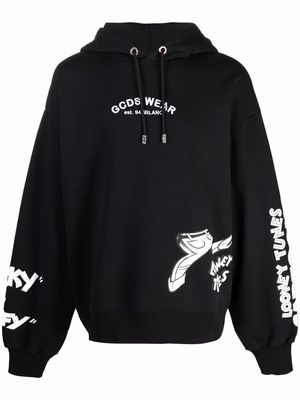Gcds Looney Tunes pullover hoodie - Black