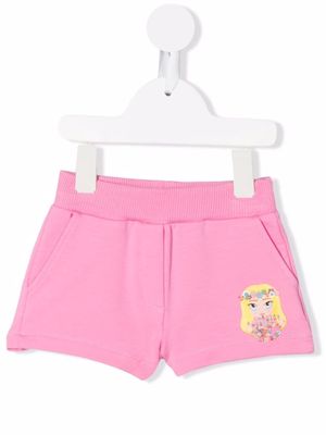 Chiara Ferragni Kids Chiara-print shorts - Pink