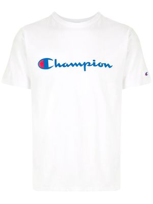 Champion logo-print crew neck T-Shirt - White
