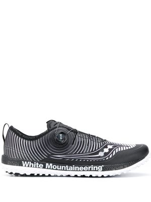 White Mountaineering Boa low-top sneakers - Black