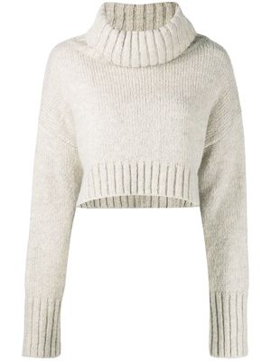 Cult Gaia Cori roll-neck knit jumper - Neutrals