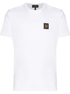 Belstaff logo-patch cotton T-shirt - White