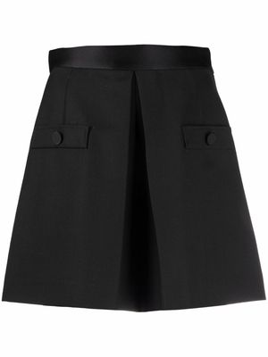 SANDRO Hugo A-line shorts - Black