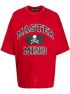 Mastermind Japan logo-print t-shirt - Red