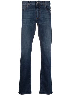 Canali straight-leg jeans - Blue