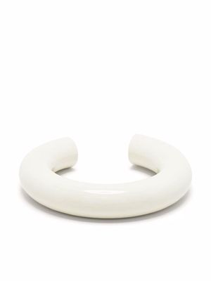 Uncommon Matters Swell chunky bangle - White