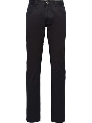 Prada five-pocket straight jeans - Black