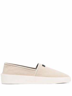 Fear Of God slip-on patch-detail trainers - Neutrals