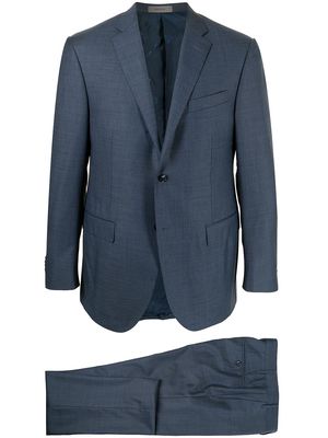 Corneliani Academy virgin wool suit - Blue