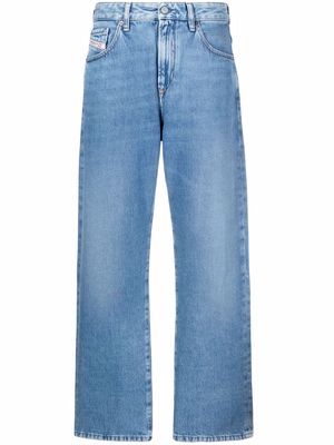 Diesel mid-waist cropped jeans - Blue