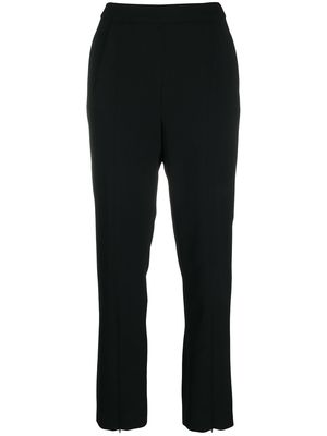 Self-Portrait classic crepe trousers - Black