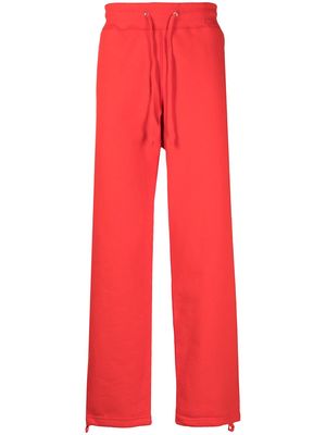 Suicoke cotton logo trackpants - Red