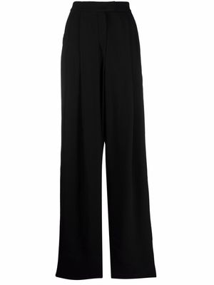 Emporio Armani pleated-waist trousers - Black