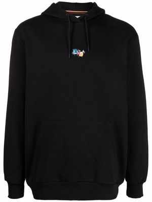 PAUL SMITH logo-print cotton hoodie - Black