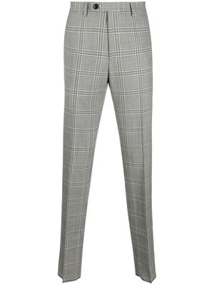 Vivienne Westwood checked straight tailored trousers - Grey