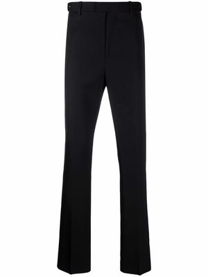 Bottega Veneta straight-leg wool trousers - Black