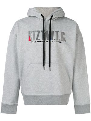 KTZ Mountain embroidered hoodie - Grey