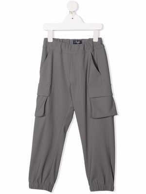 Il Gufo elasticated cargo trousers - Grey