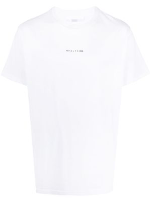1017 ALYX 9SM logo-print cotton T-shirt - White