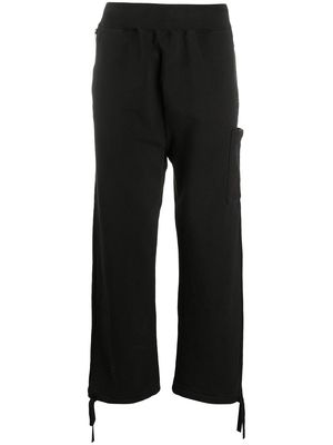 UNDERCOVER straight-leg trousers - Black