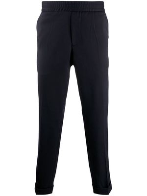 Filippa K Terry cropped slim-fit trousers - Blue