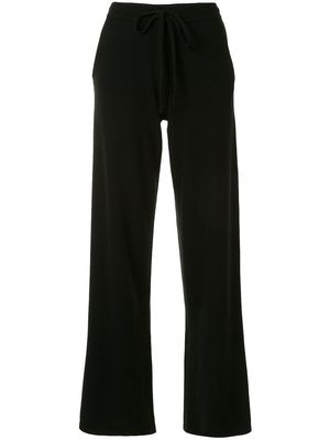 Chinti and Parker wide leg track pants - Black