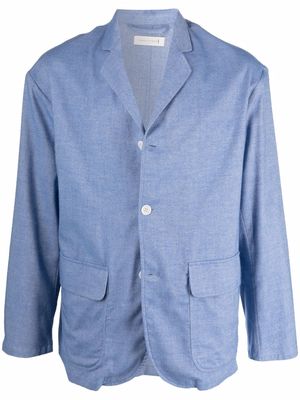 Mackintosh Pembroke cotton-wool blazer - Blue