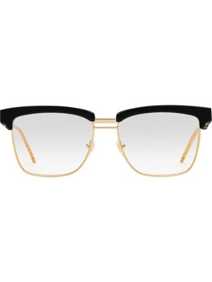 Gucci Eyewear square frame sunglasses - Black