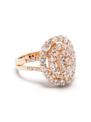 LEO PIZZO 18kt rose gold diamond Must Have ring - Pink