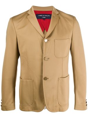 Comme Des Garçons Pre-Owned 2000s multi-pockets slim jacket - Neutrals