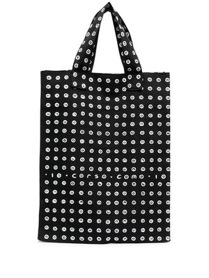 10 CORSO COMO polka-dot print tote bag - Black