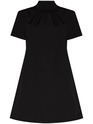 STAUD Ilana bow-detail minidress - Black