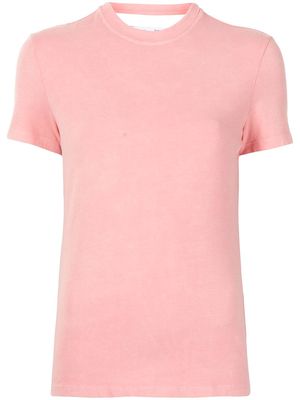 Proenza Schouler White Label logo-print short-sleeve T-shirt - Pink