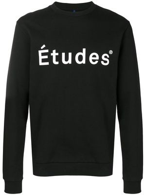 Etudes logo sweatshirt - Black