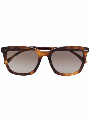 Isabel Marant Eyewear tortoise-shell square-frame sunglasses - Brown