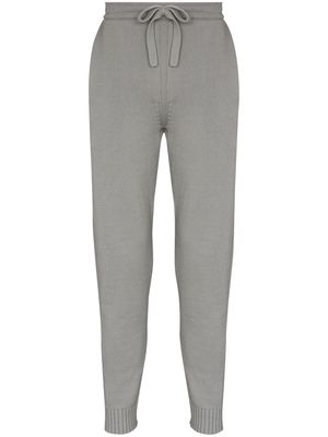 Off-White Diag Outline knitted track pants - Grey