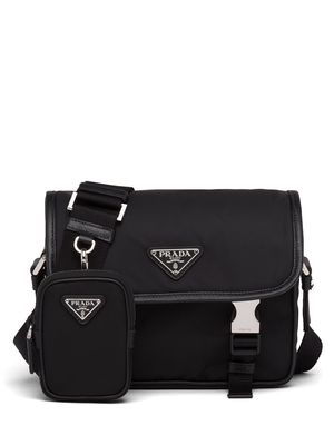 Prada Re-Nylon messenger bag - Black