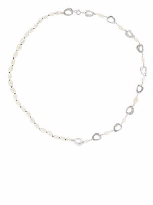 LOVENESS LEE Leucia pearl-detail necklace - Silver