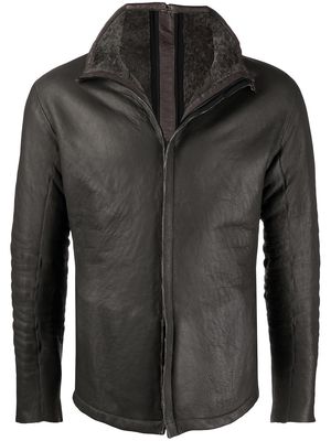 Isaac Sellam Experience Mecanique leather jacket - Black