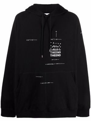 Takahiromiyashita The Soloist graphic-print hoodie - Black
