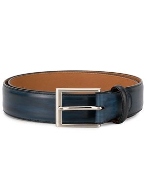 Magnanni brushed effect belt - Blue